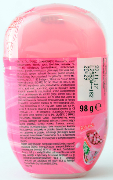 Tic Tac Strawberry mix  98 g 