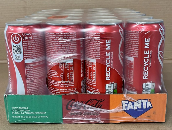 Coca Cola 330 ml CAN SLEEK DRS