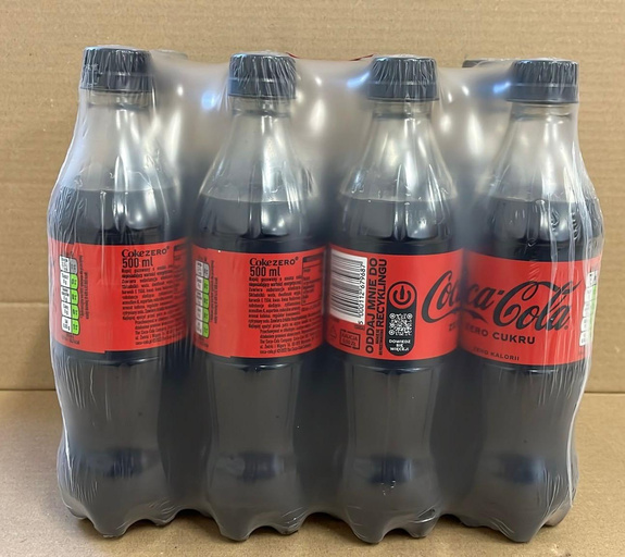 Coca Cola Zero 500 ml PET DRS