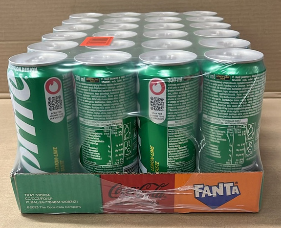  Sprite 330 ml CAN SLEEK DRS