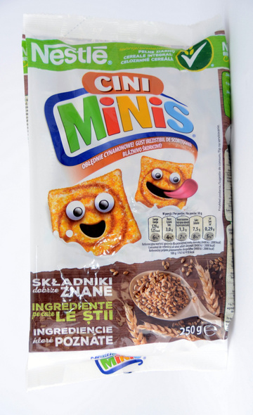 Nestle Płatki Cini Minis  250 g 