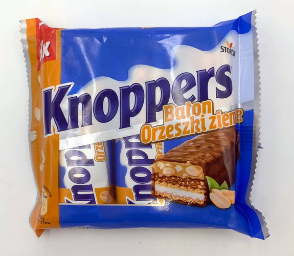 Knoppers 120g (3 x 40 g)  Orzeszki ziemne