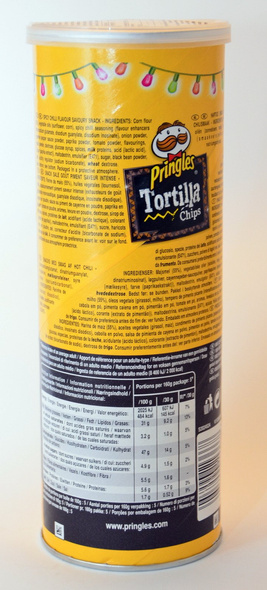 Pringles Tortilla Chips Spicy Chilli 160 g 