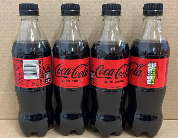 Coca Cola Zero 500 ml PET DRS