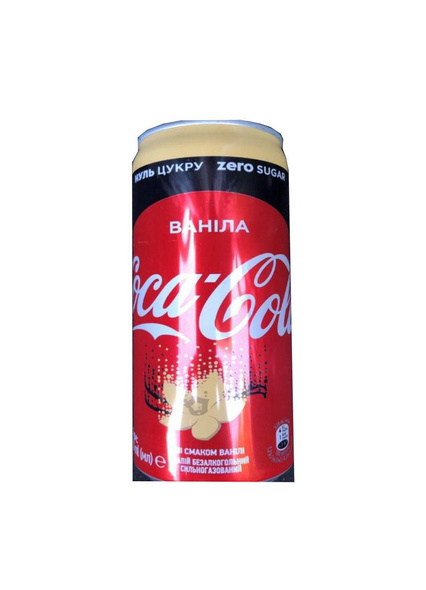 Coca Cola  Vanilla Zero 330 ml SLEEK (12) origin UKR