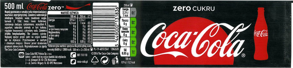 Coca Cola Zero PET 500 ml