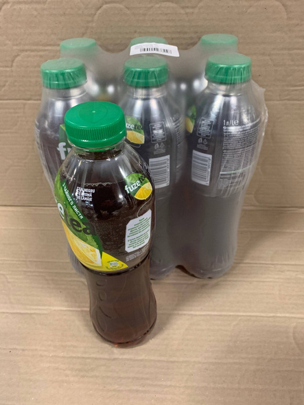 FUZETEA Black Ice Tea Lemon PET 1L UKR