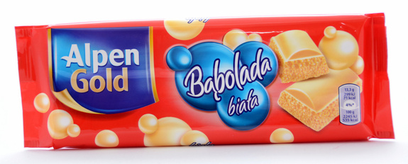 Alpen Gold Bąbolada biała  80 g