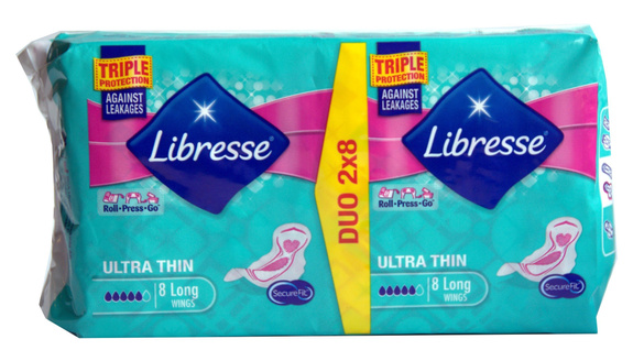 Libersse Ultra Thin 8 Long DUO 2X8