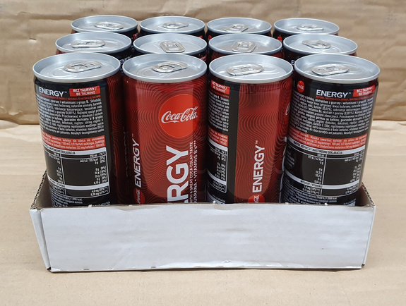 Coca Cola ENERGY 250 ml cans SLEEK