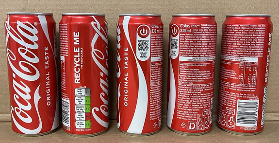 Coca Cola 330 ml CAN SLEEK DRS
