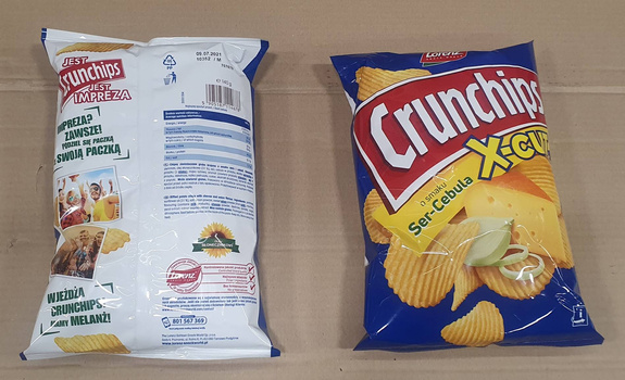 CRUNCHIPS X-CUT Cheese&Onion 140g