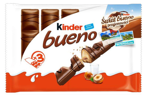 Kinder Bueno 3 pack (3x43g=129g) 