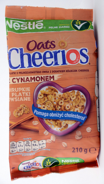 Nestle Cereal Cheerios Oats Cinnamon  210 g 