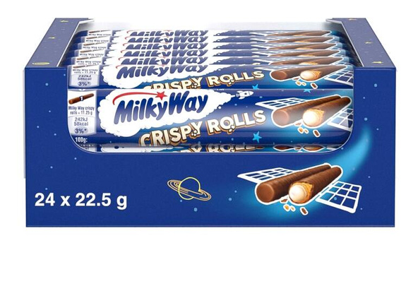 Milky Way Crispry Rolls  22,5 g 