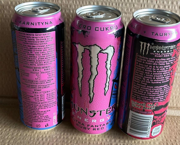 Monster Energy Ultra Fantasy Ruby Red CAN 500 ml