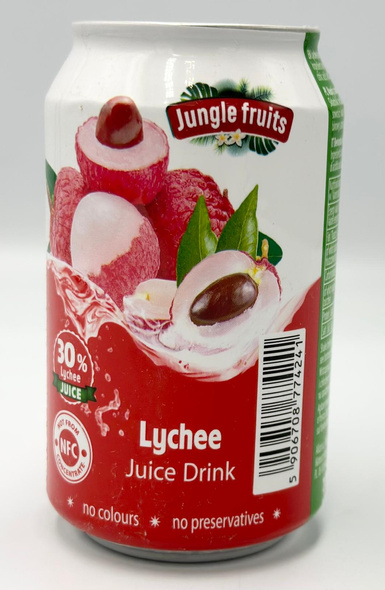 Jungle fruits Lychee Juice Drink 330 ml 