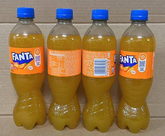Fanta Orange 500 ml PET DRS
