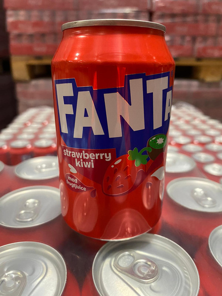Fanta Strawberry-Kiwi FAT CAN 330 ml 