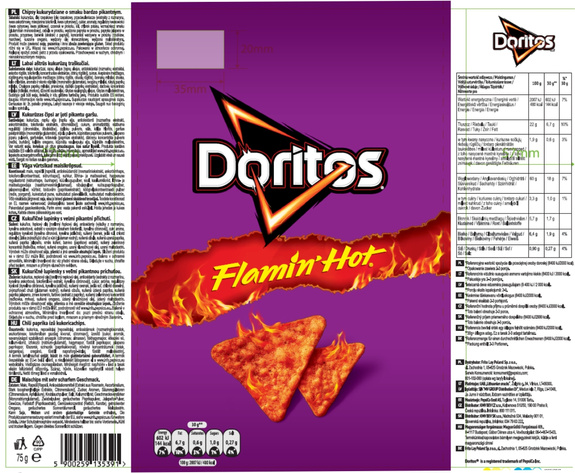 Doritos Flamin Hot 75g  New!