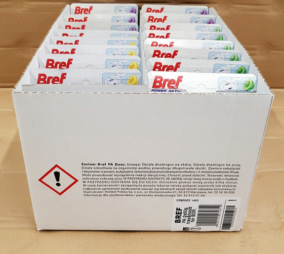 Bref Power Aktiv Pine Forest  2x50 g & Lavender Field 2x50 g & Juicy Lemon 2x50 g