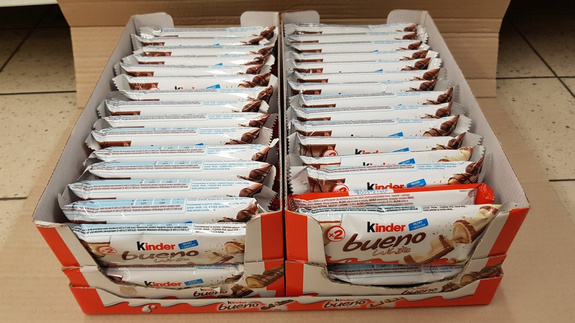 Kinder Bueno White 39 g (2 x 19,5g)&Kinder Bueno 43 g (2 x 21,5 g)