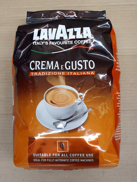 Coffee Lavazza Crema Gusto Tradizione Italiana 1kg