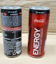 Coca Cola ENERGY No Sugar 250 ml cans SLEEK