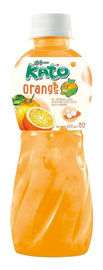 KATO DRINK WITH COCONUT JELLY PIECES NATA DE COCO 320 ML Orange