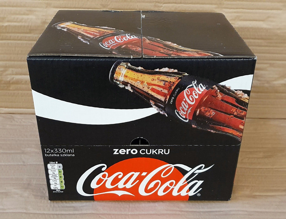 Coca Cola ZERO 330 ml Glass Bottle