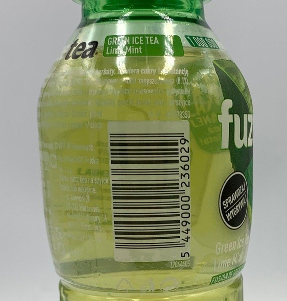 FUZETEA Green Ice Tea Lime Mint  PET 500 ml 