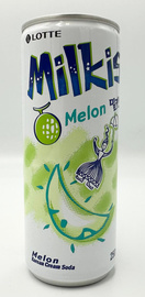 Milkis milk carbonated beverage can melon 250ml