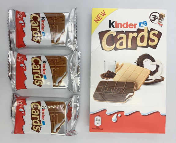 Kinder Cards (25,6gx3) 