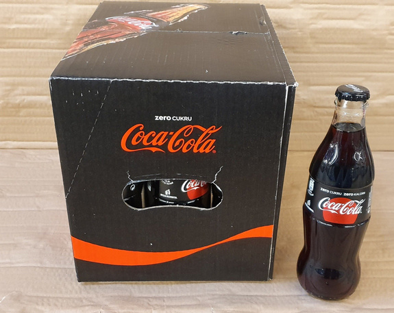 Coca Cola ZERO 330 ml Glass Bottle