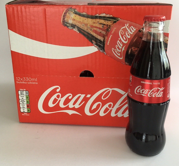 Coca Cola 330 ml Glass Bottle