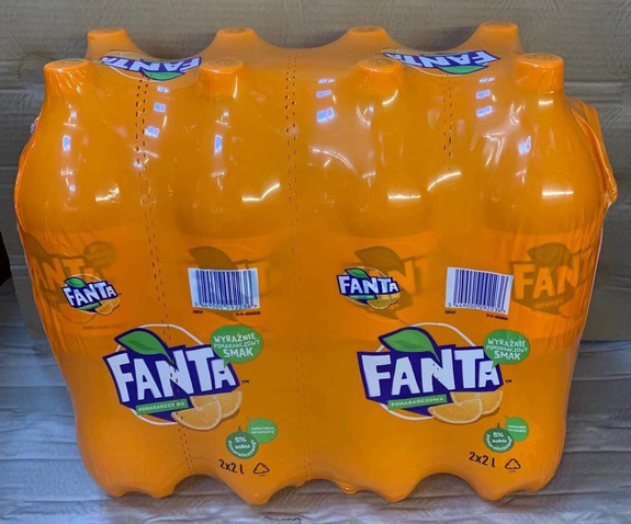 Fanta Orange PET 2 L (4x2)