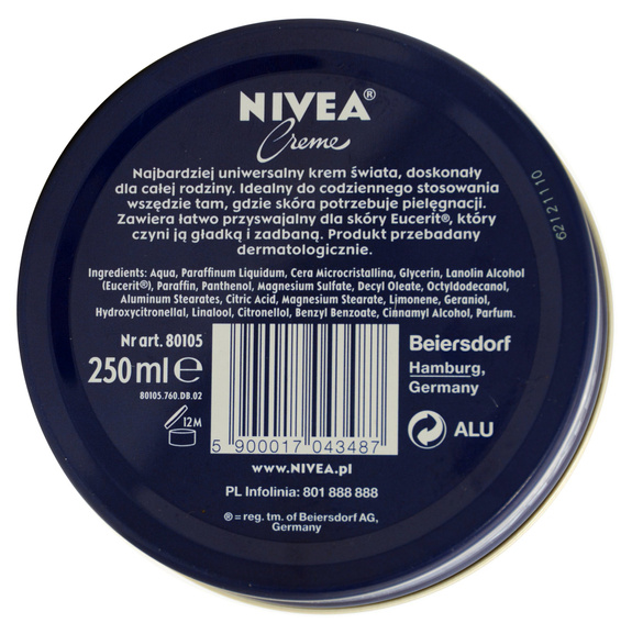 Nivea Creme 250 ml