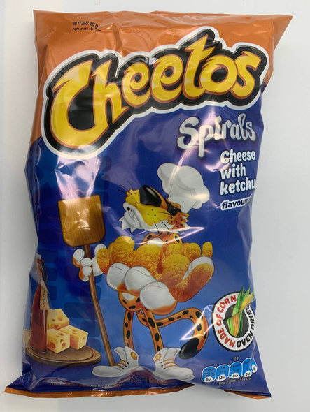 Cheetos Ketchup Cheese Spirals 80 g