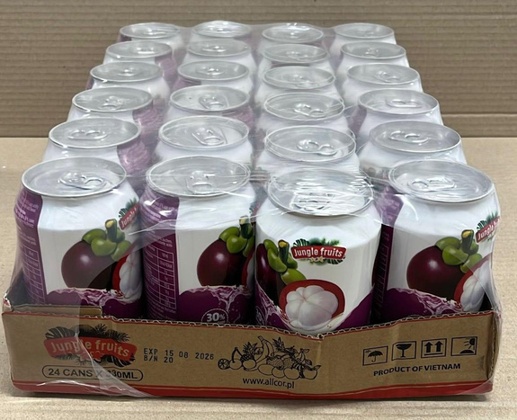 Jungle fruits Mangosteen Juice Drink 330 ml 