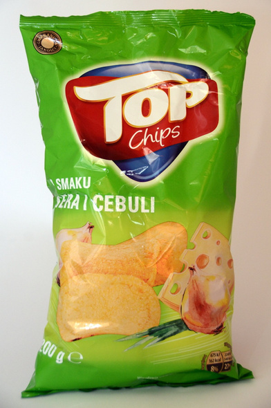 Chips Top with cheese and onion taste 200 g