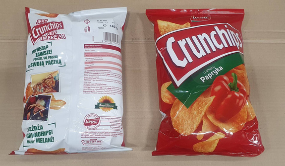 CRUNCHIPS Paprika 140g