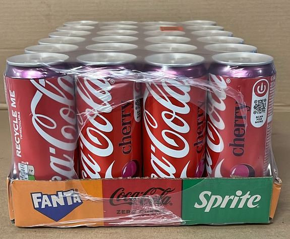 Coca Cola Cherry 330 ml CAN SLEEK DRS