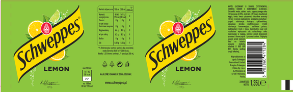 Schweppes Lemon PET 1,35 L