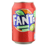 Fanta Strawberry-Kiwi FAT CAN 330 ml 