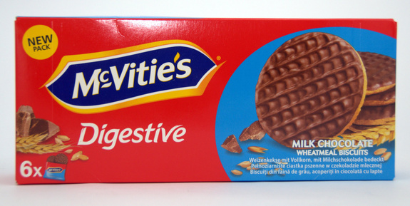 MsVitie's Digestive Milk Chocolate Wheatmeal Biscuits  6x33,3g (199,8g) 