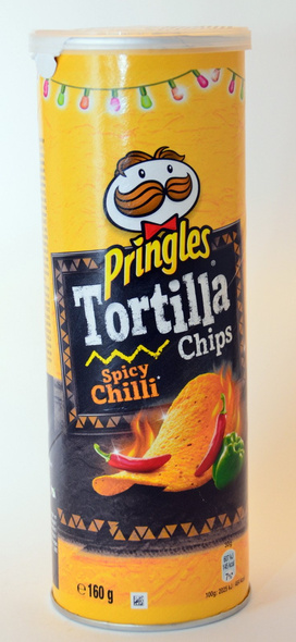 Pringles Tortilla Chips Spicy Chilli 160 g 