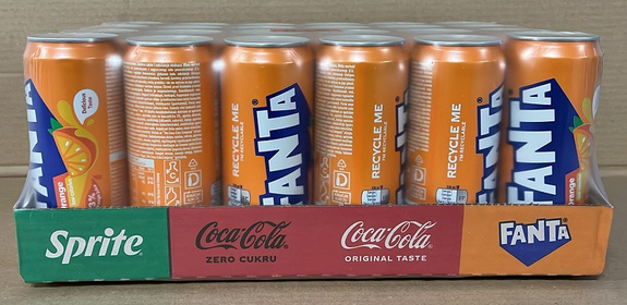  Fanta Orange 330 ml CAN SLEEK DRS
