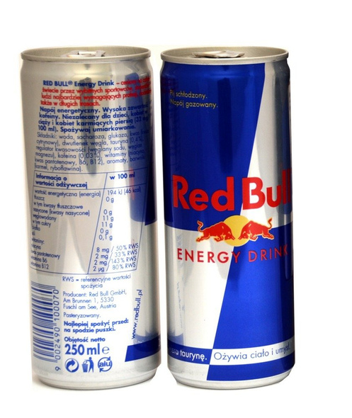 Red Bull  CAN 250 ml * 6 pack Polish