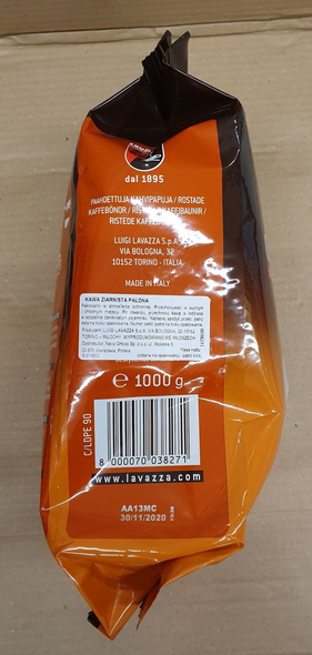 Coffee Lavazza Crema Gusto Tradizione Italiana 1kg