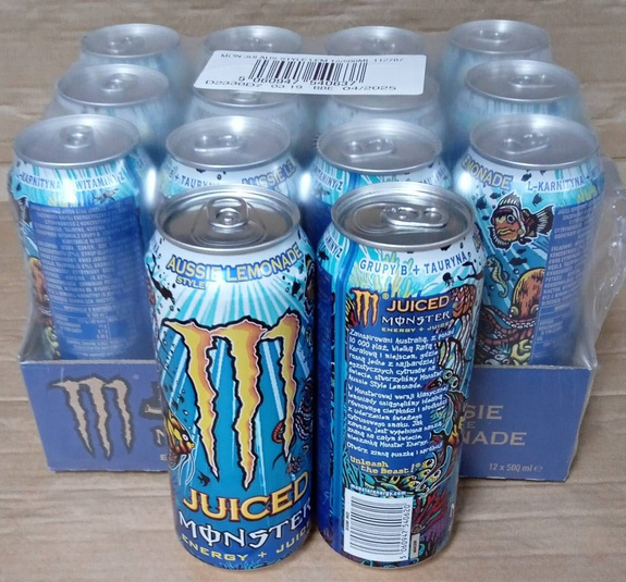 Monster Aussie Lemonade 500 ml